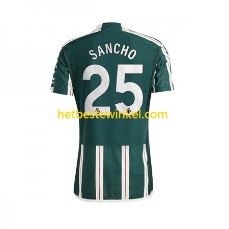 Manchester United Sancho 25 Voetbalshirts Uit 2023-24